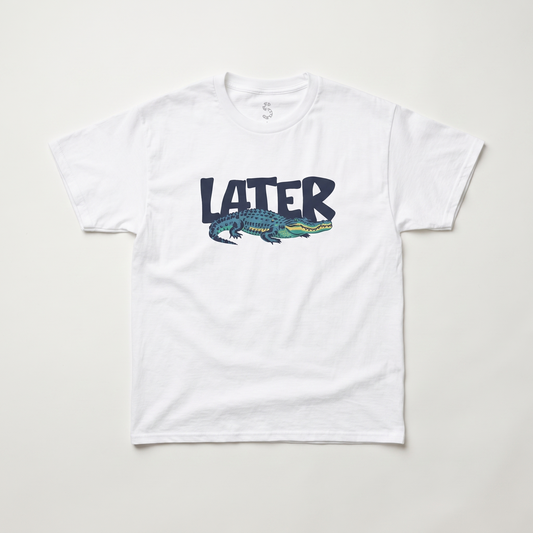 White - front
